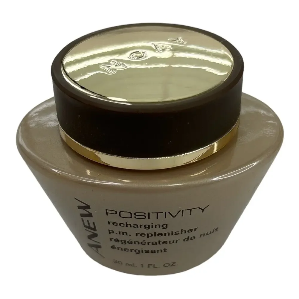 AVON ANEW Positivity Day & Night Replenishing Cream Set 1oz. Set of 4